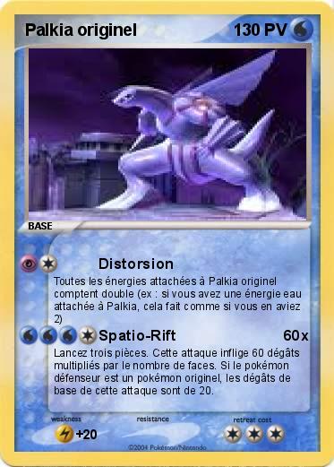 Pokemon Palkia originel
