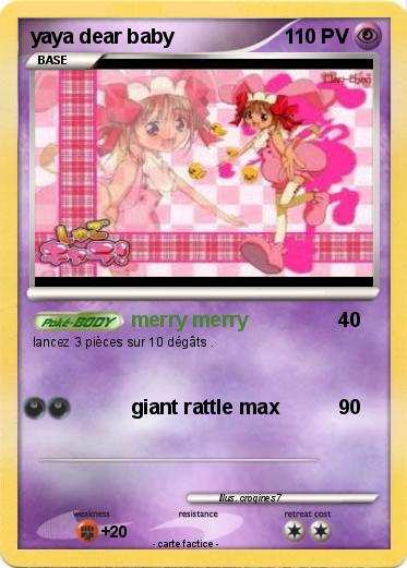 Pokemon yaya dear baby