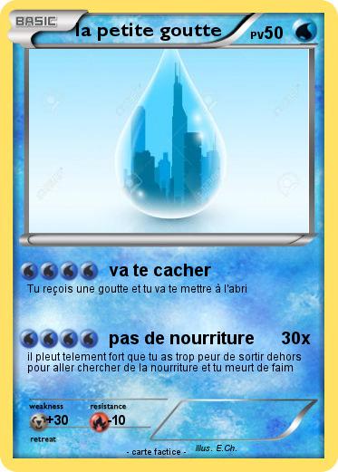 Pokemon la petite goutte