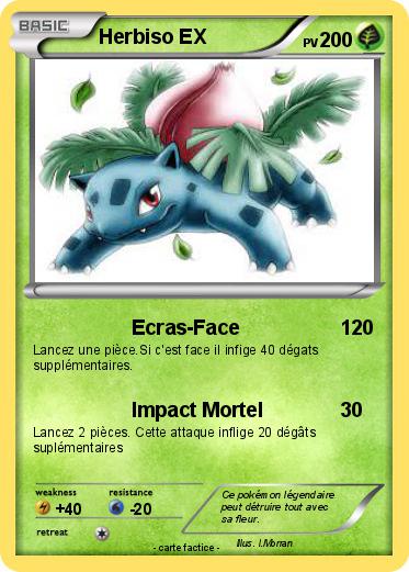 Pokemon Herbiso EX