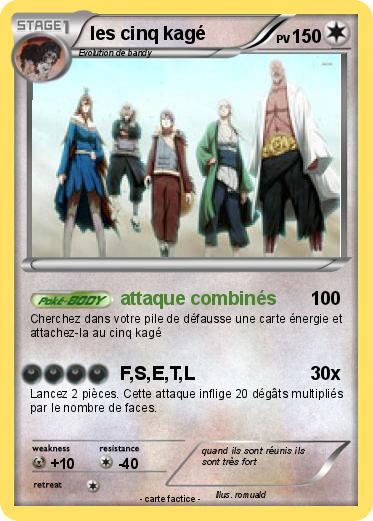 Pokemon les cinq kagé