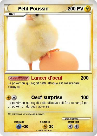 Pokemon Petit Poussin