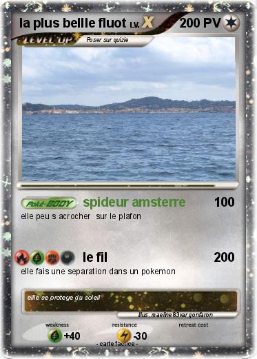 Pokemon la plus bellle fluot