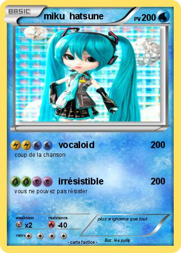 Pokemon miku  hatsune