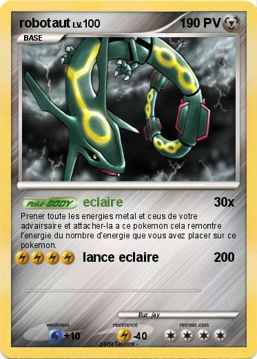 Pokemon robotaut