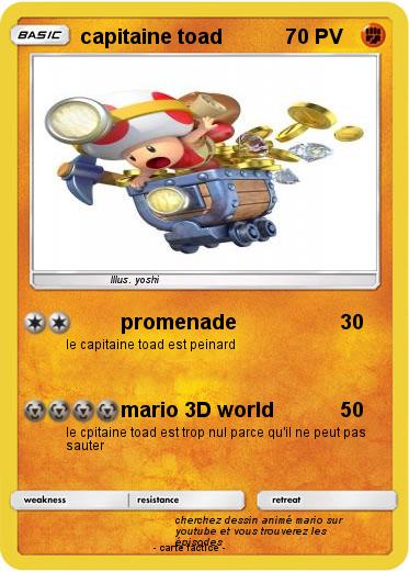 Pokemon capitaine toad