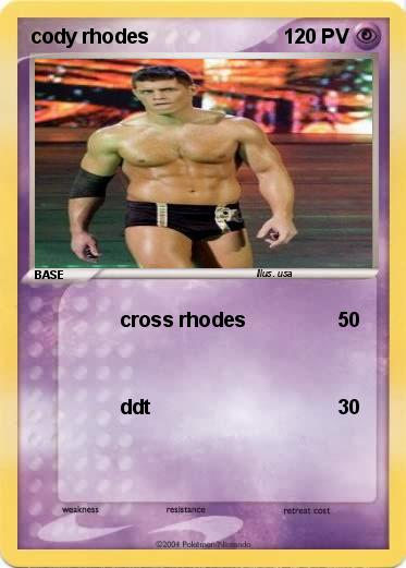 Pokemon cody rhodes