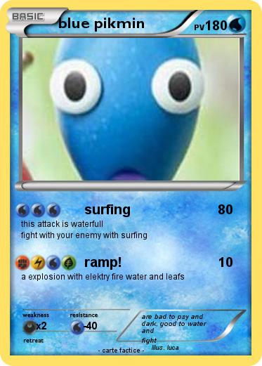 Pokemon blue pikmin