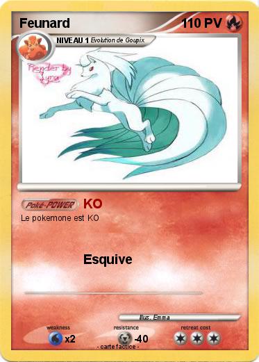 Pokemon Feunard