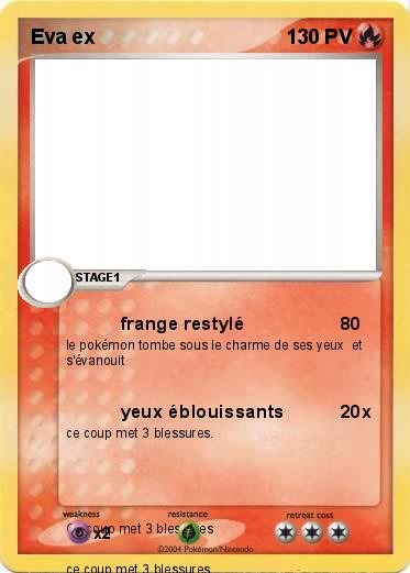 Pokemon Eva ex
