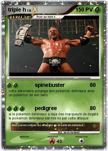 Pokemon triple h