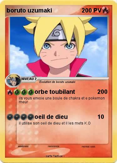 Pokemon boruto uzumaki