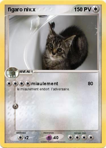 Pokemon figaro niv.x