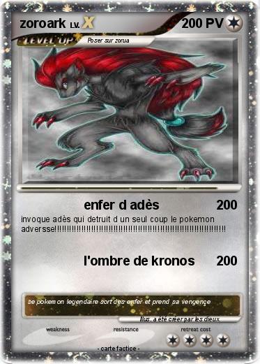 Pokemon zoroark