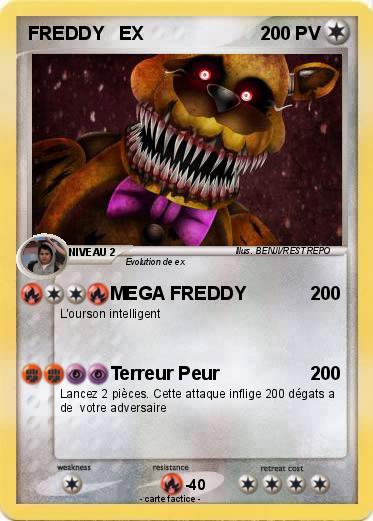 Pokemon FREDDY   EX