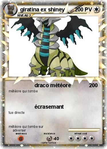 Pokemon giratina ex shiney