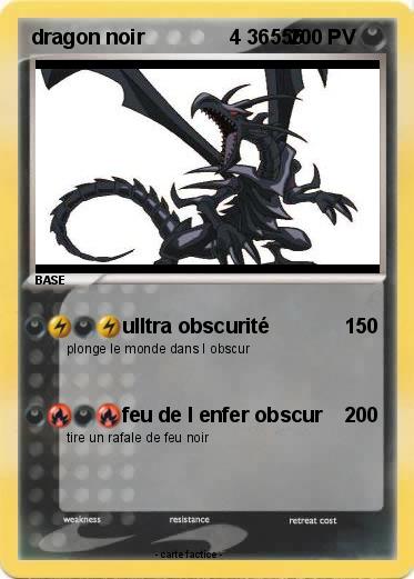 Pokemon dragon noir               4 36556