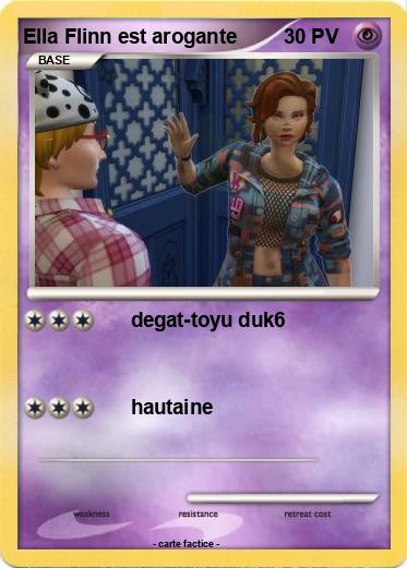 Pokemon Ella Flinn est arogante