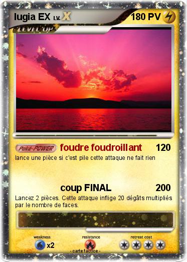 Pokemon lugia EX