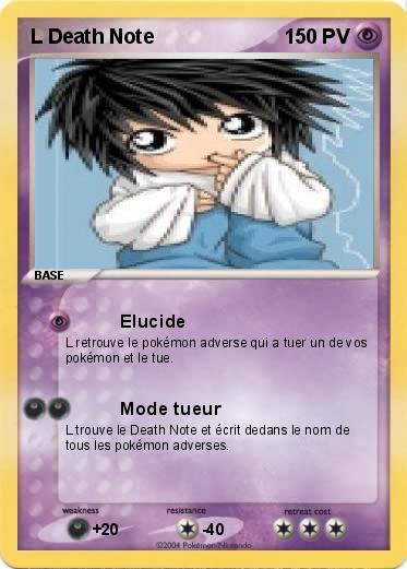 Pokemon L Death Note