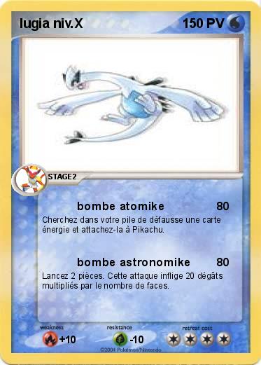 Pokemon lugia niv.X