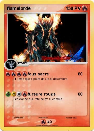 Pokemon flamelorde
