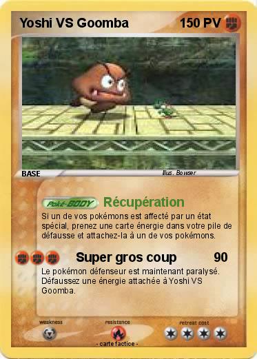 Pokemon Yoshi VS Goomba