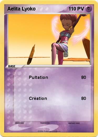 Pokemon Aelita Lyoko
