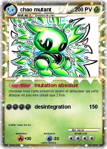 Pokemon chao mutant