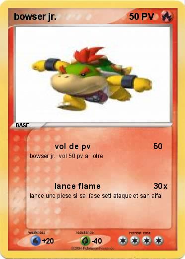Pokemon bowser jr.