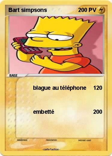 Pokemon Bart simpsons