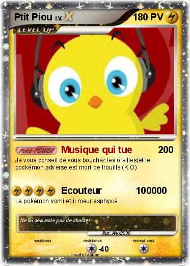 Pokemon Ptit Piou