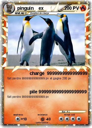 Pokemon pinguin    ex