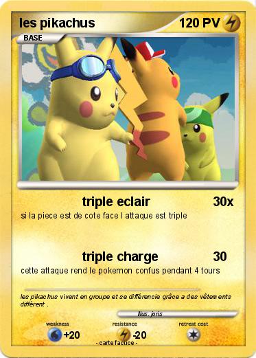 Pokemon les pikachus