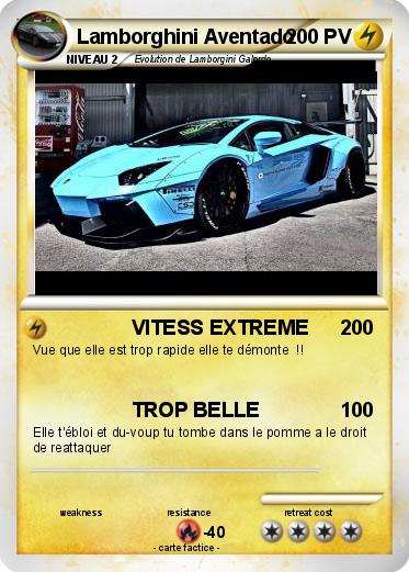 Pokemon Lamborghini Aventado
