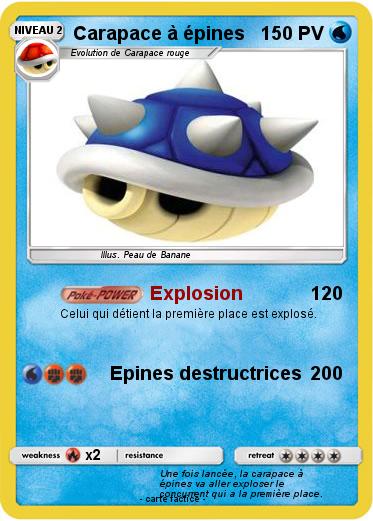 Pokemon Carapace à épines