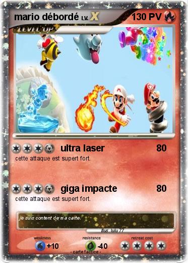 Pokemon mario débordé