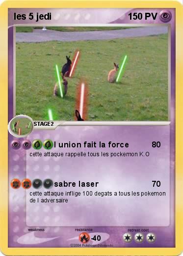 Pokemon les 5 jedi