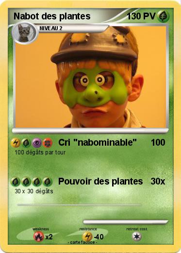 Pokemon Nabot des plantes