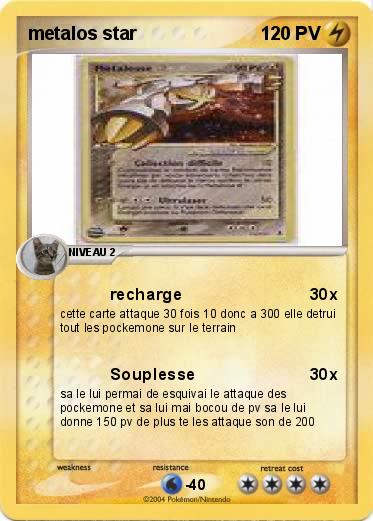 Pokemon metalos star