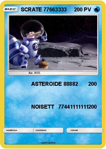 Pokemon SCRATE 77663333