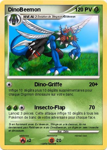 Pokemon DinoBeemon