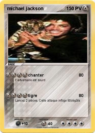 Pokemon michael jackson