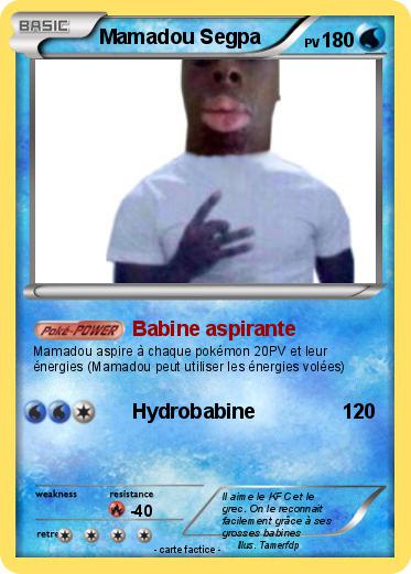 Pokemon Mamadou Segpa