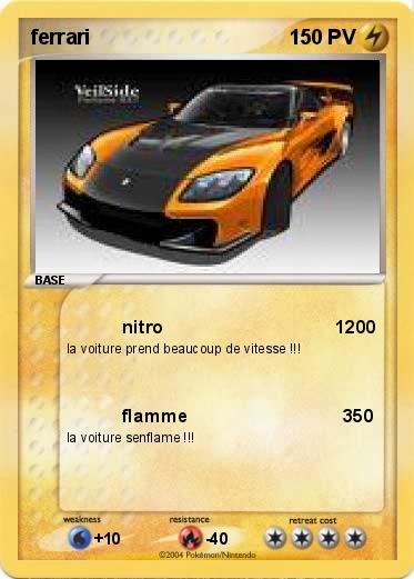 Pokemon ferrari