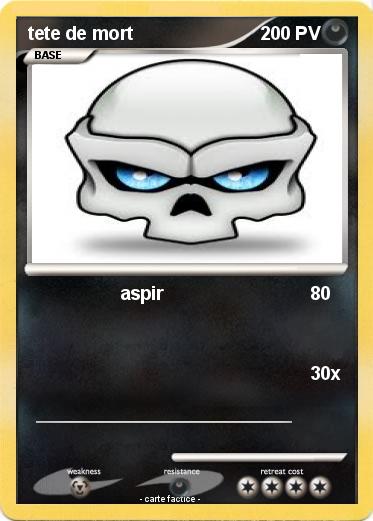 Pokemon tete de mort