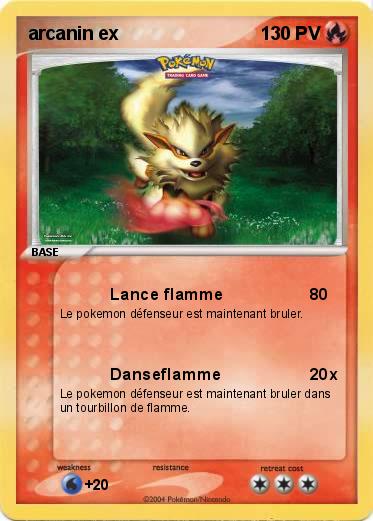 Pokemon arcanin ex