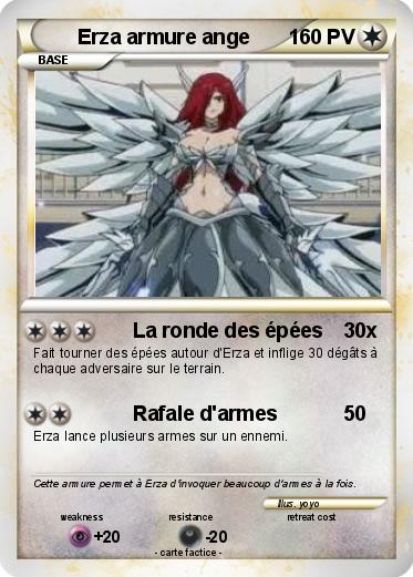 Pokemon Erza armure ange