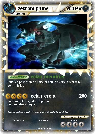 Pokemon zekrom prime