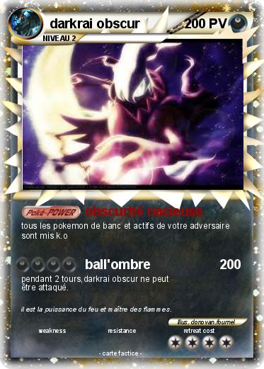 Pokemon darkrai obscur